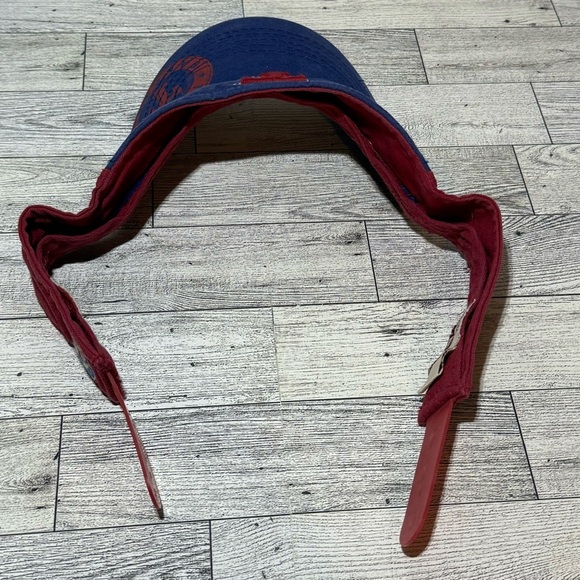 Texas Rangers Stitched Visor Hat MLB Baseball '47 One Size Genuine Merchandise - Picture 6 of 11